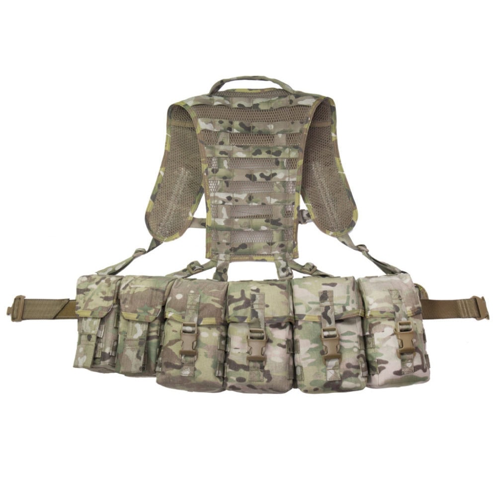 Uzkabes jostas komplekts - Patrol Belt Kit, size Medium in MultiCam. Harness, Hip Belt, 4xMedium Utility, 2xEMC pouch