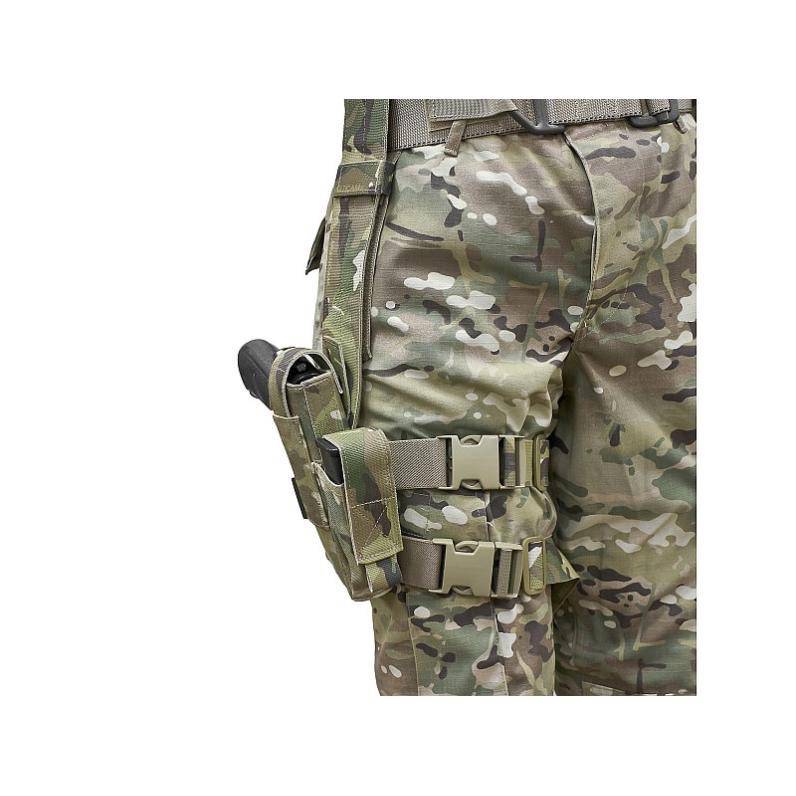 Pistoļmaksts WAS Drop Leg Holster Adjustable Multicam