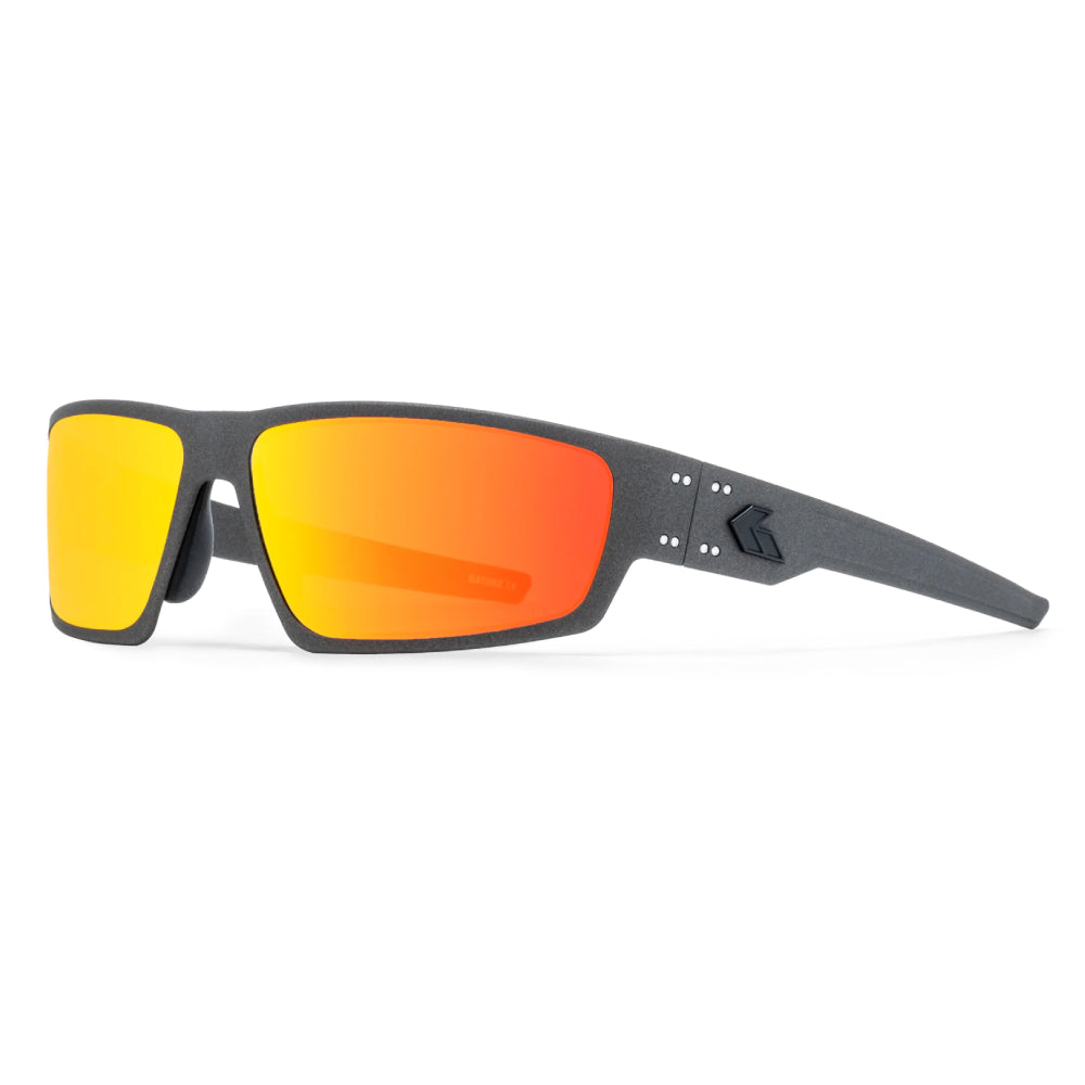 GATORZ Warhawk Graphite w/Black Logo – Rose (OPz) w/ Sunburst Mirror