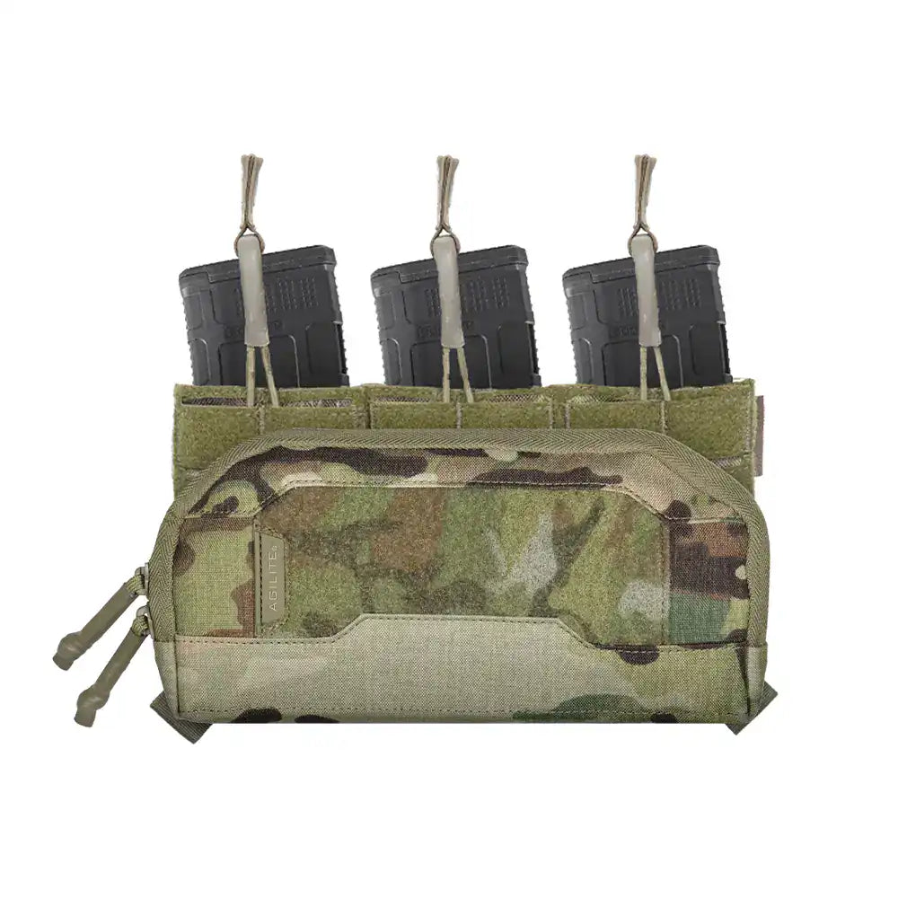 Uzkabes soma Agilite Wide Admin Pouch Multicam