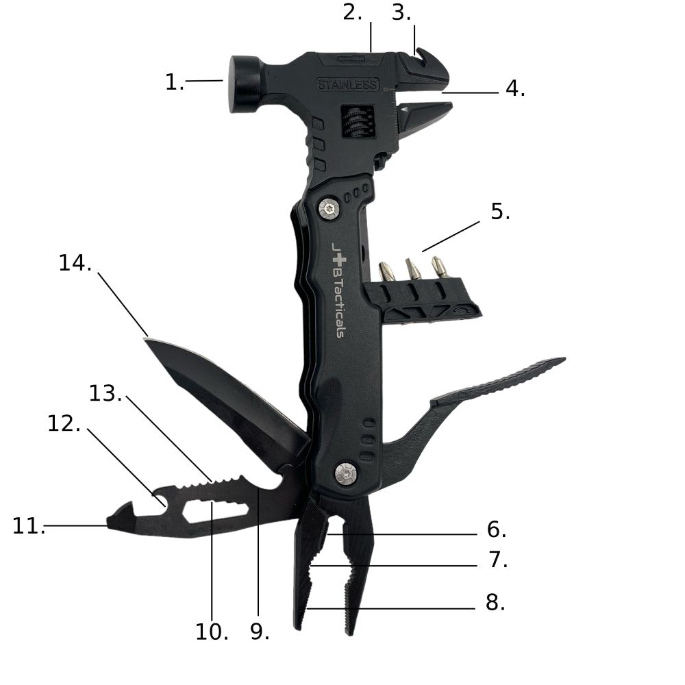 JB Tacticals Multitool JB Tacticals Wrench 20-1
