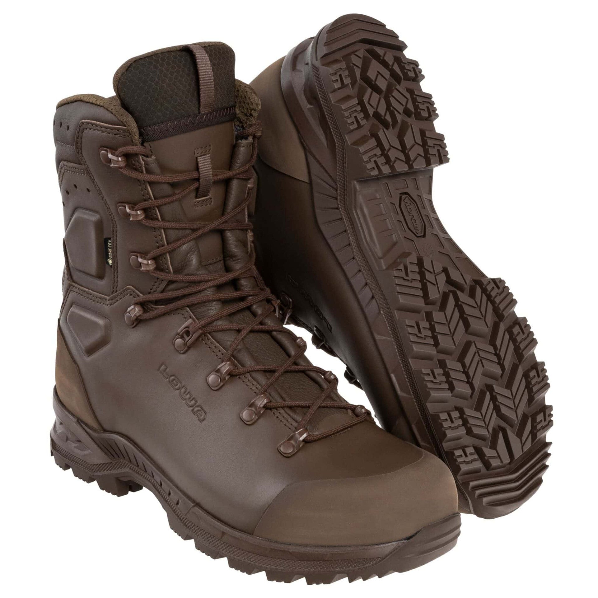 LOWA Combat Boot MK2 GTX taktiskie zābaki – Dark Brown – papildu skats 8