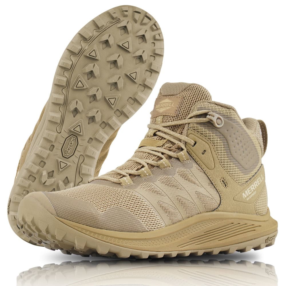 Zābaki MERRELL Nova 3 Tactical MID WP Dark Coyote