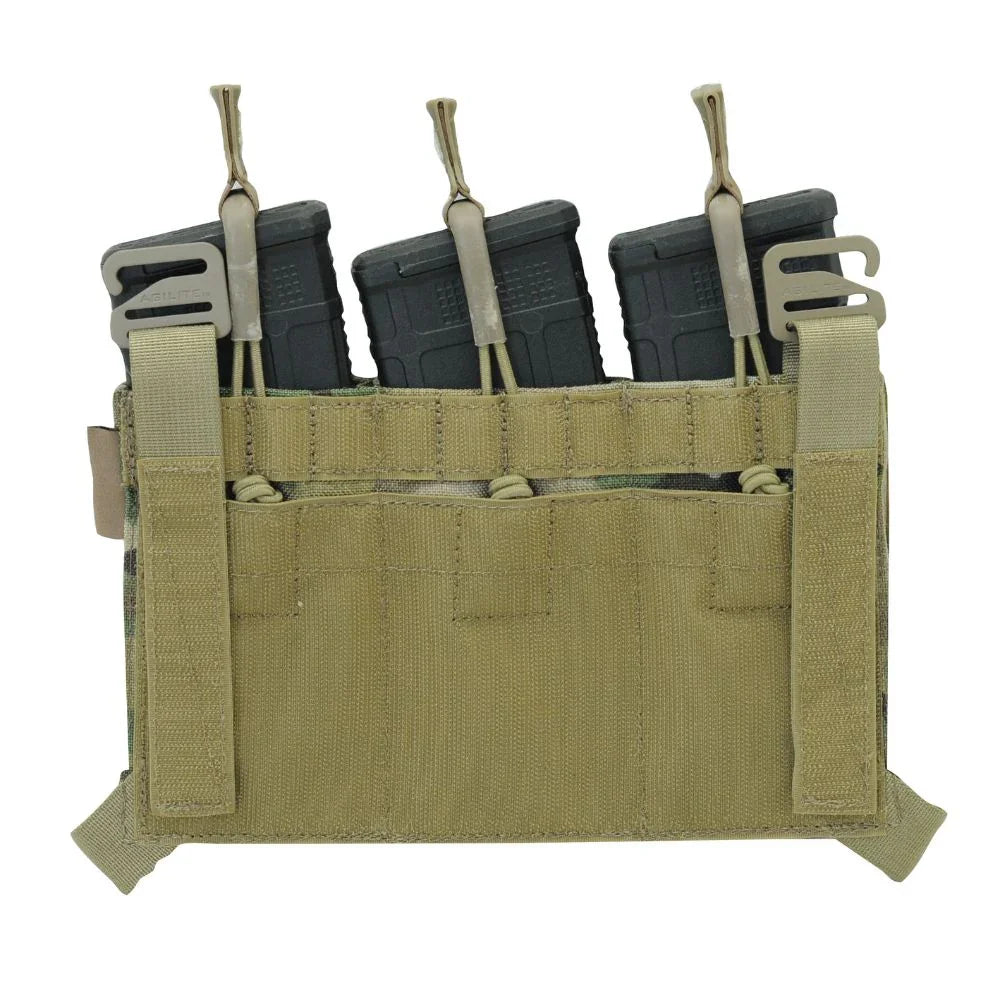 Somiņa - Agilite AG3™ Placard Hook-Backed Triple Mag Pouch Ranger Green