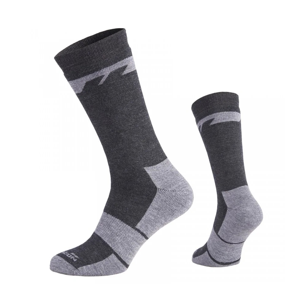 Pentagon Alpine Merino biezas zeķes – Cinder Grey