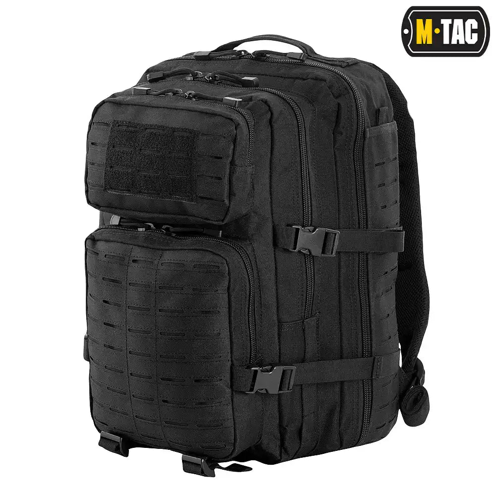 Mugursoma - M-Tac Large Assault Pack Backpack Laser Cut Black