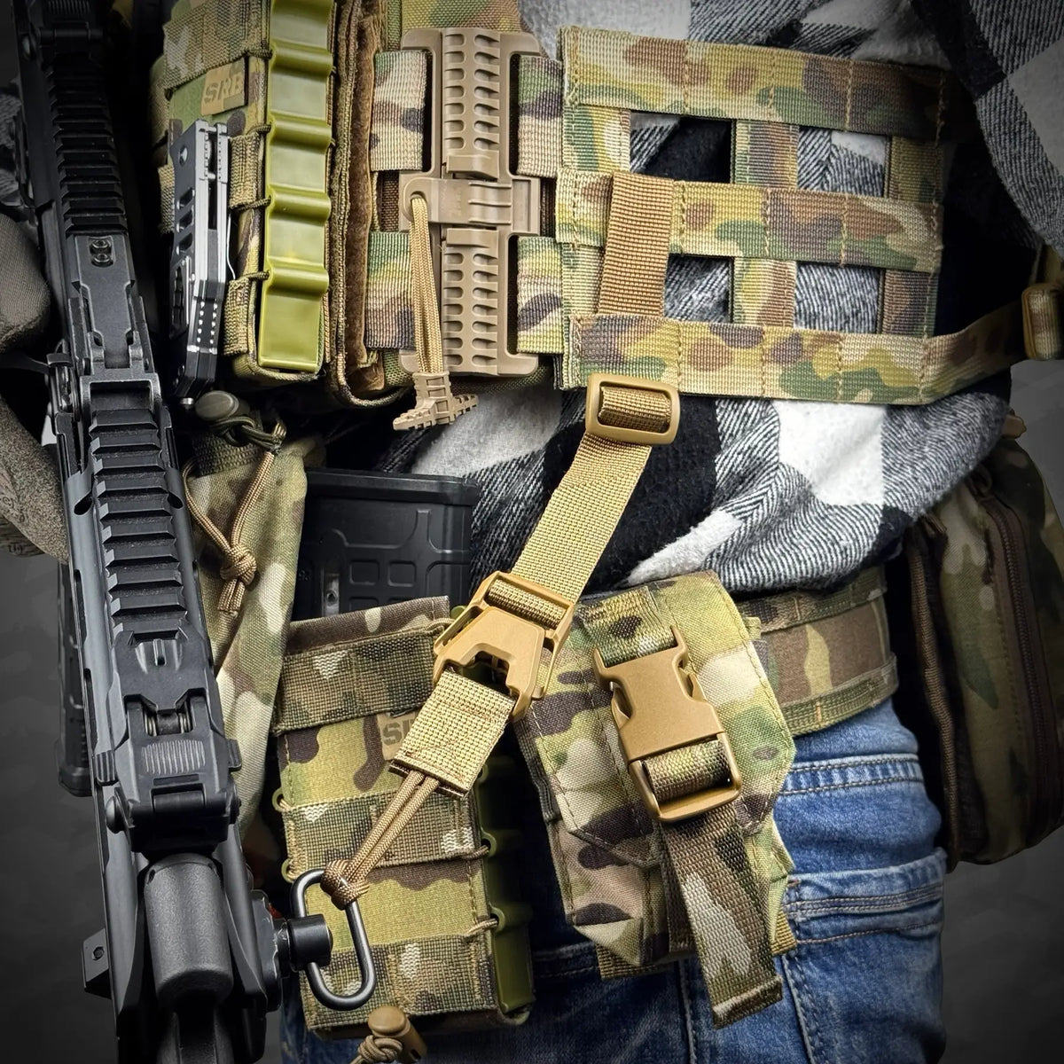 RAGNAROK THOR-1 Papildus Paracord Stiprinājuma Cilpa Coyote