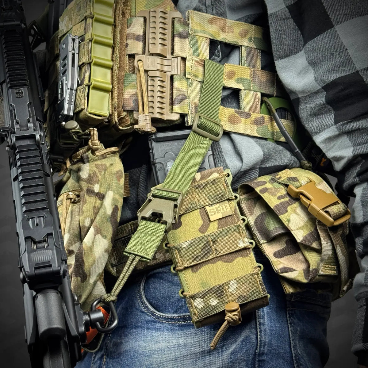 RAGNAROK THOR-1 Papildus Paracord Stiprinājuma Cilpa Ranger Green