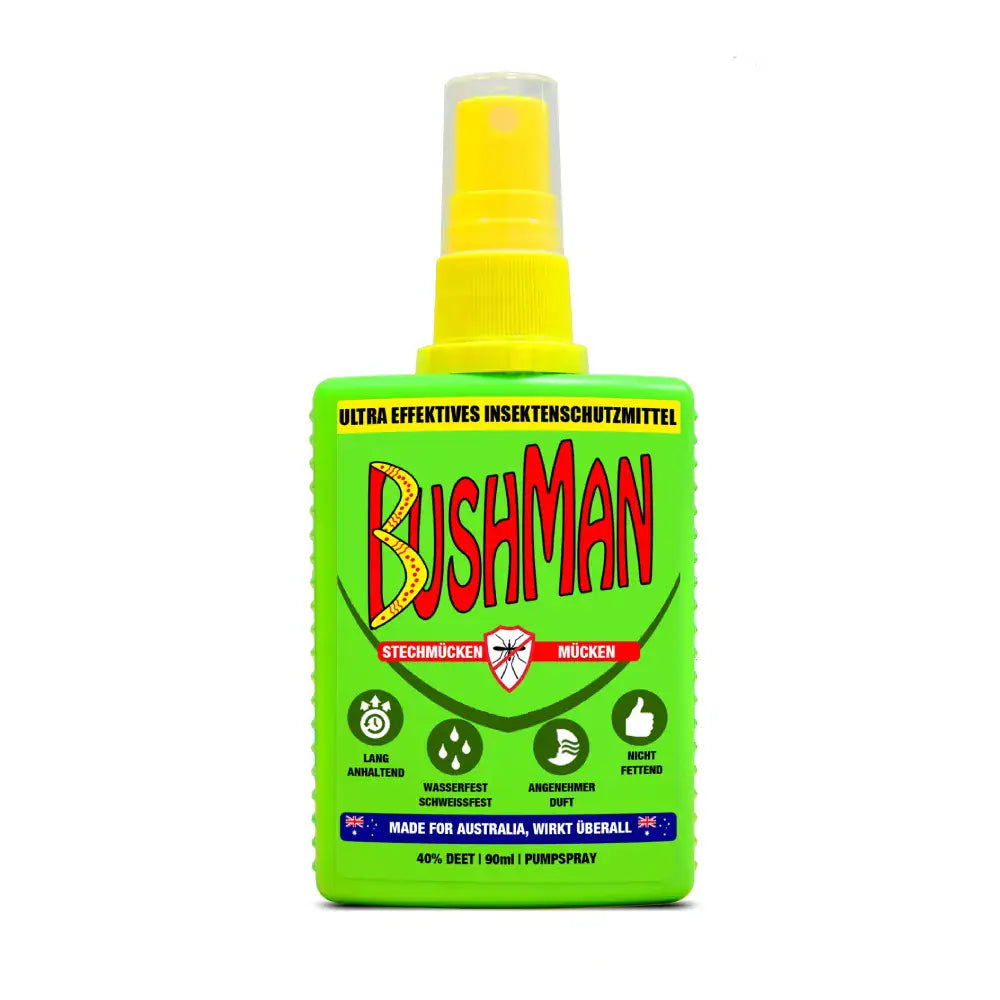 Pretodu , Kukaiņu atbaidīšanas līdzeklis – Bushman DEET 40%, 90 ml