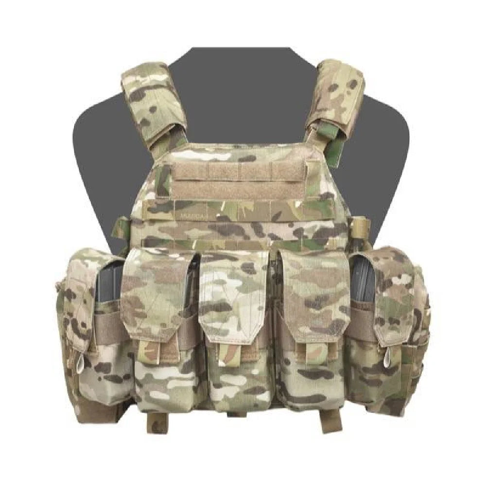 Uzkabes komplekts Warrior Assault Systems DCS Base with 5 Covered 5.56mm M4 Mags, 2 Utility Size Large Multicam