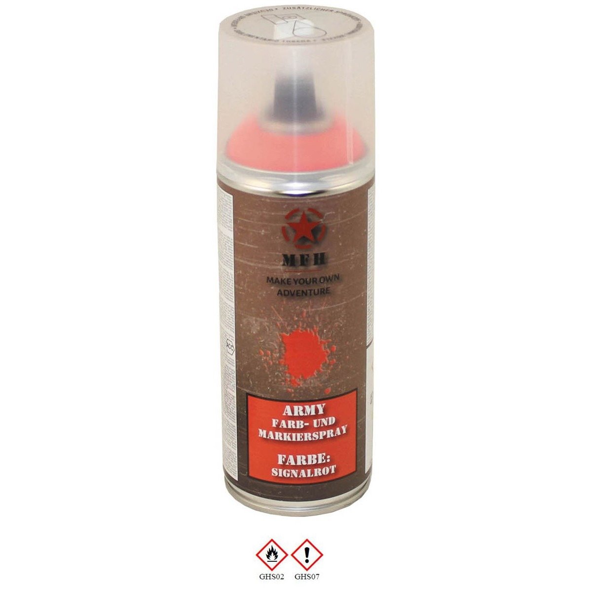 Krāsas aerosols MFH Signal Red RAL 3001, 400 ml