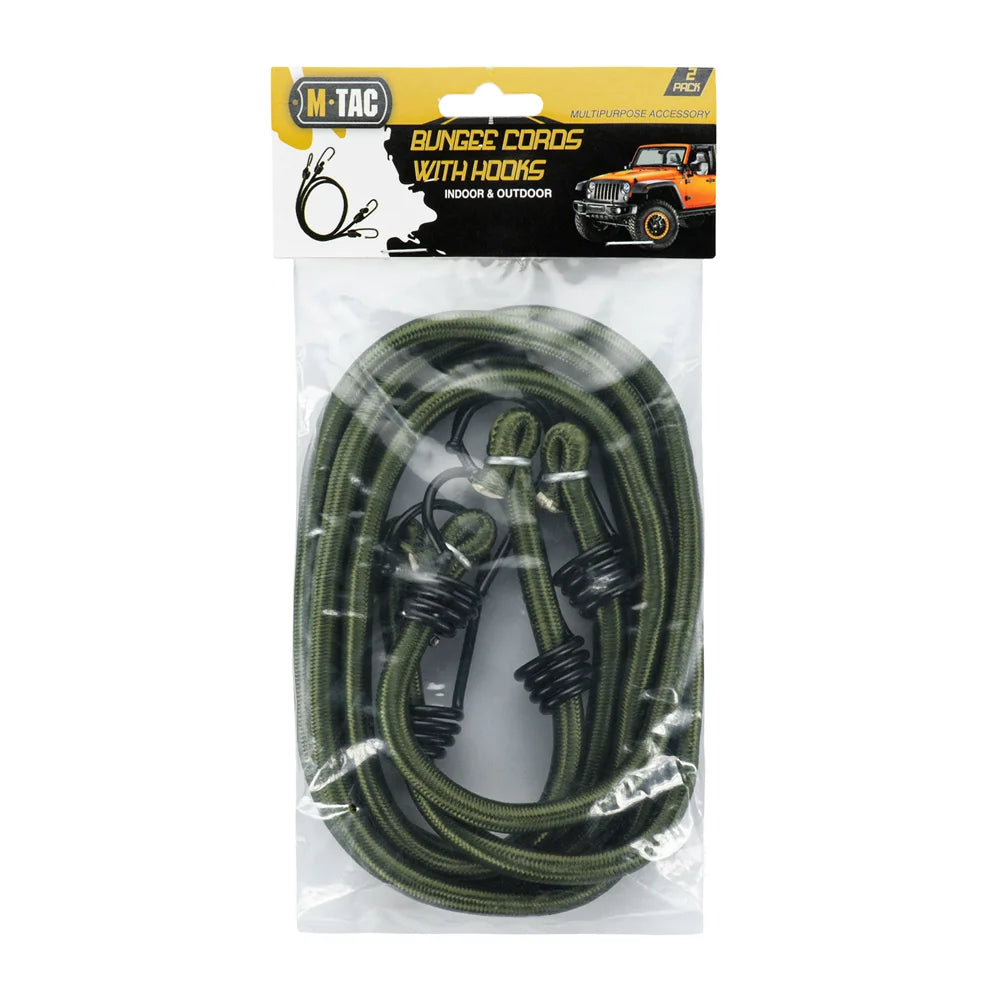 Esplanderi M-Tac Elastic Cord With Hooks Olive (2 pcs)