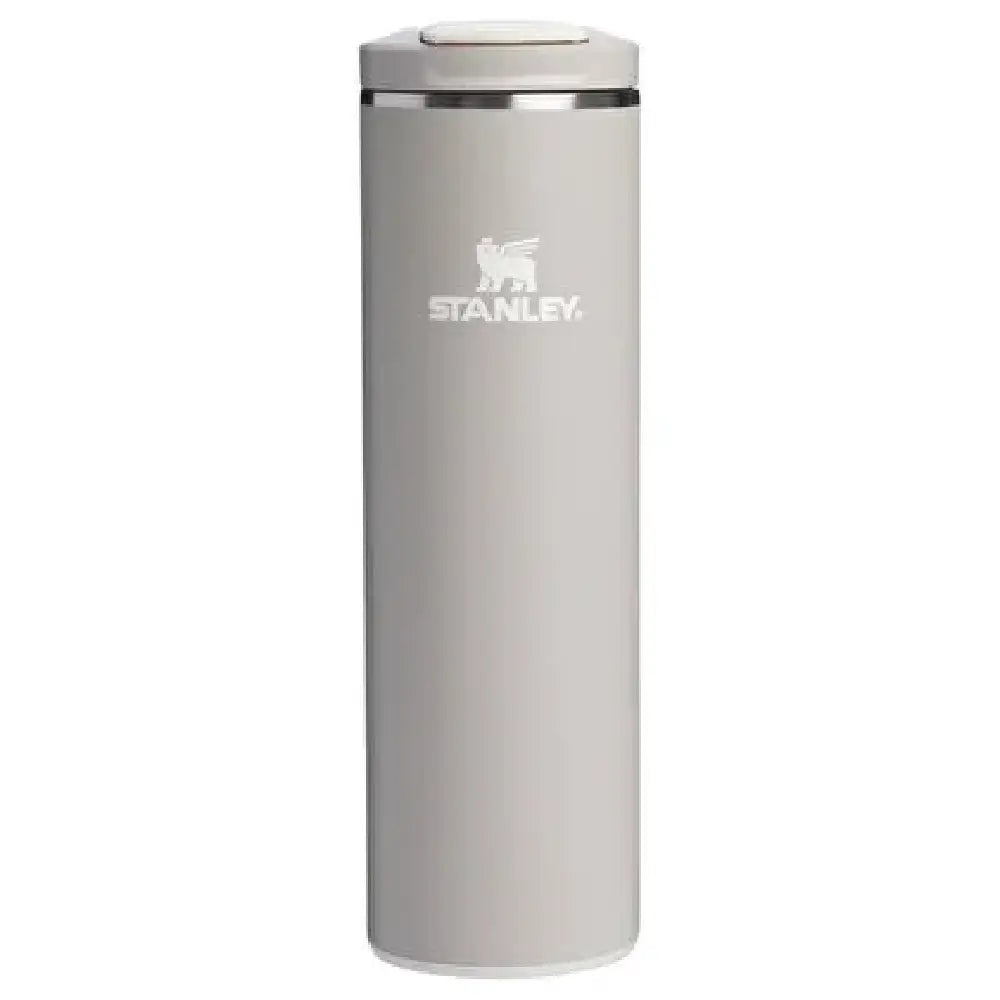 Termokrūze STANLEY The Transit Fliptop Mug 0,47L Gaiši Pelēka