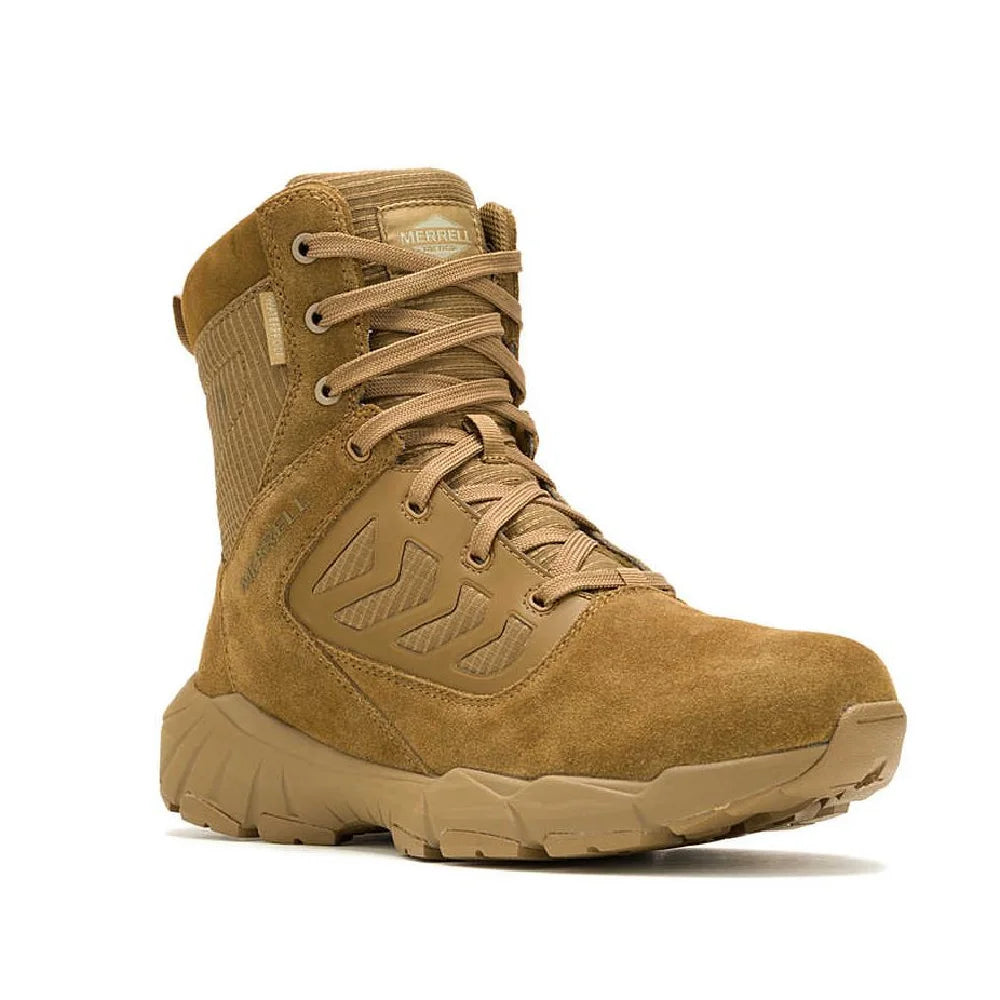 Zābaki MERRELL Fullbench Tactical 8" Waterproof Side Zip Coyote