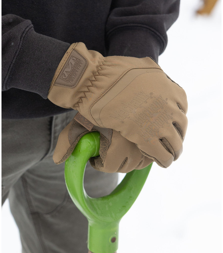 Ziemas cimdi Mechanix Wear ColdWork FastFit Coyote