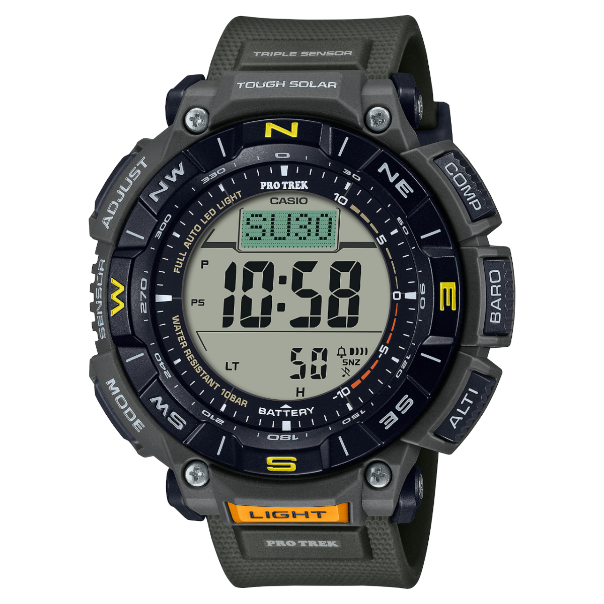CASIO PRO TREK PRG-340-3ER pulkstenis