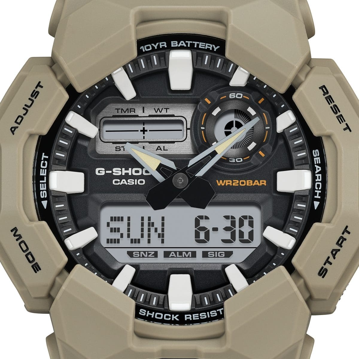 G-SHOCK GA-010-5AER pulkstenis – detaļa