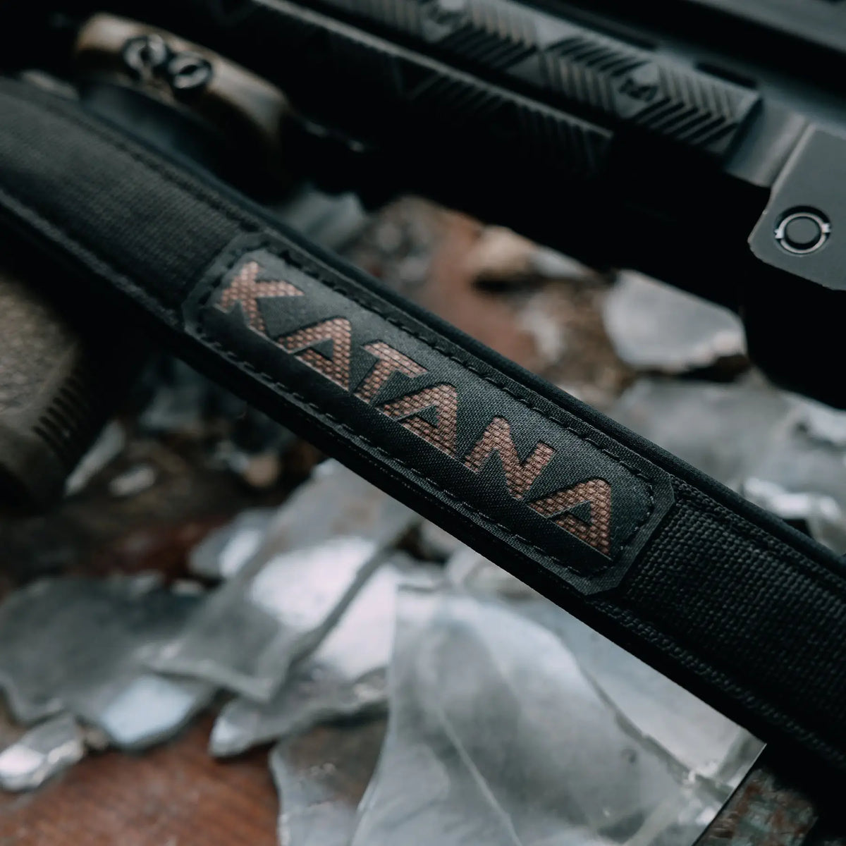 Divu Punktu Ieroču Siksna RAGNAROK Katana Ar Karabīni Black — attēls 4