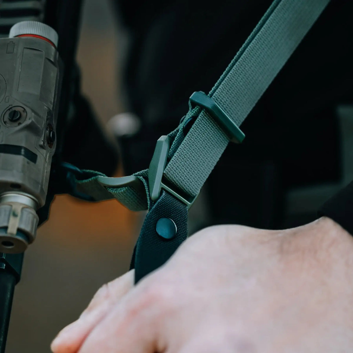 Divu Punktu Ieroču Siksna RAGNAROK Katana Sling Ranger Green — attēls 8