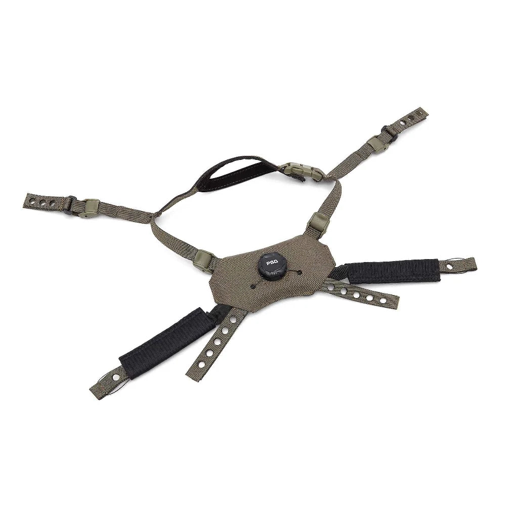 PGD Ķiveres Iekares Sistēma PGD Helmet Dial Retention System OD Green – Protection Group Denmark