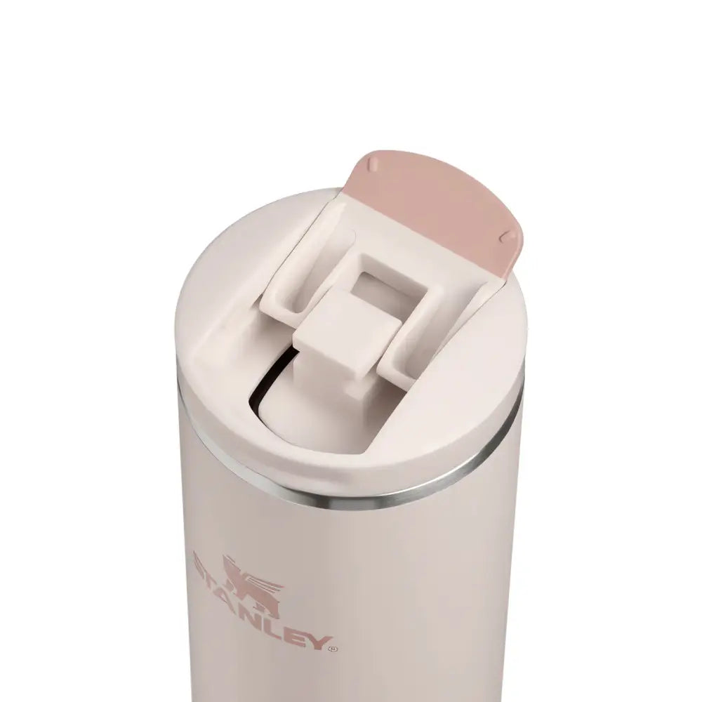Termokrūze STANLEY The Transit Fliptop Mug 0,47L Gaiši Rozā