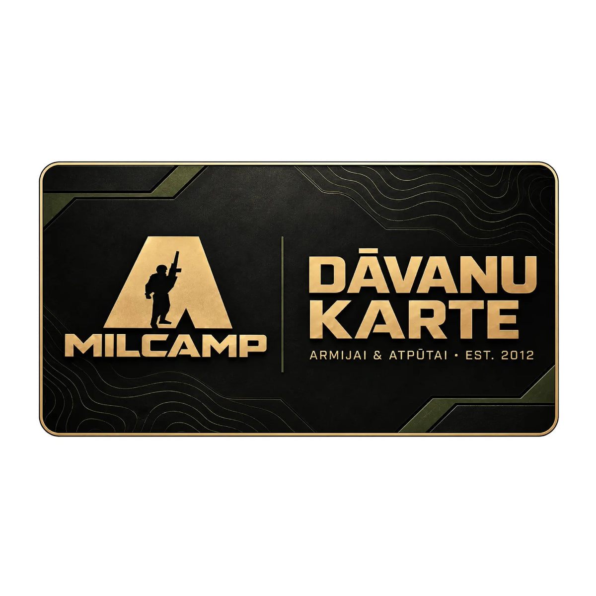 MilCamp Dāvanu Karte
