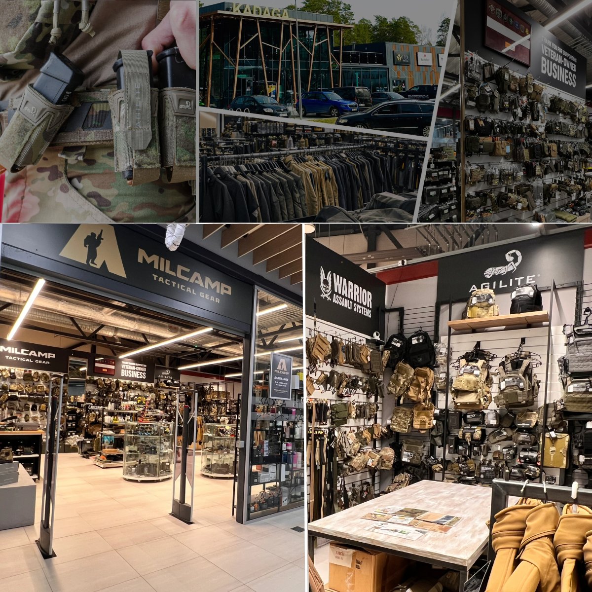 MilCamp Kadaga — Military Camp Store, 2026. gadā