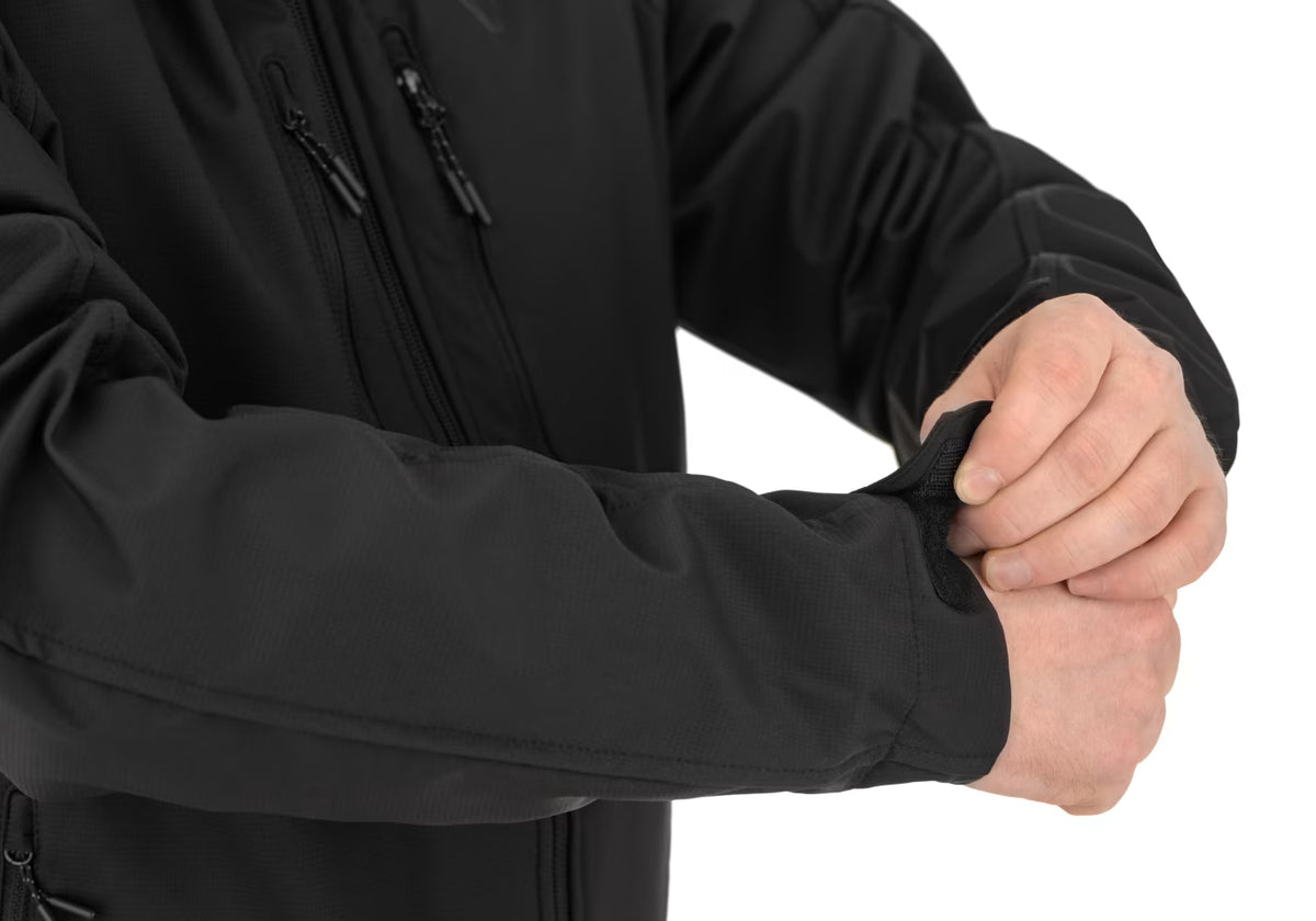 Softshell jaka - OUTRIDER ED Softshell Hoody Black — attēls 7