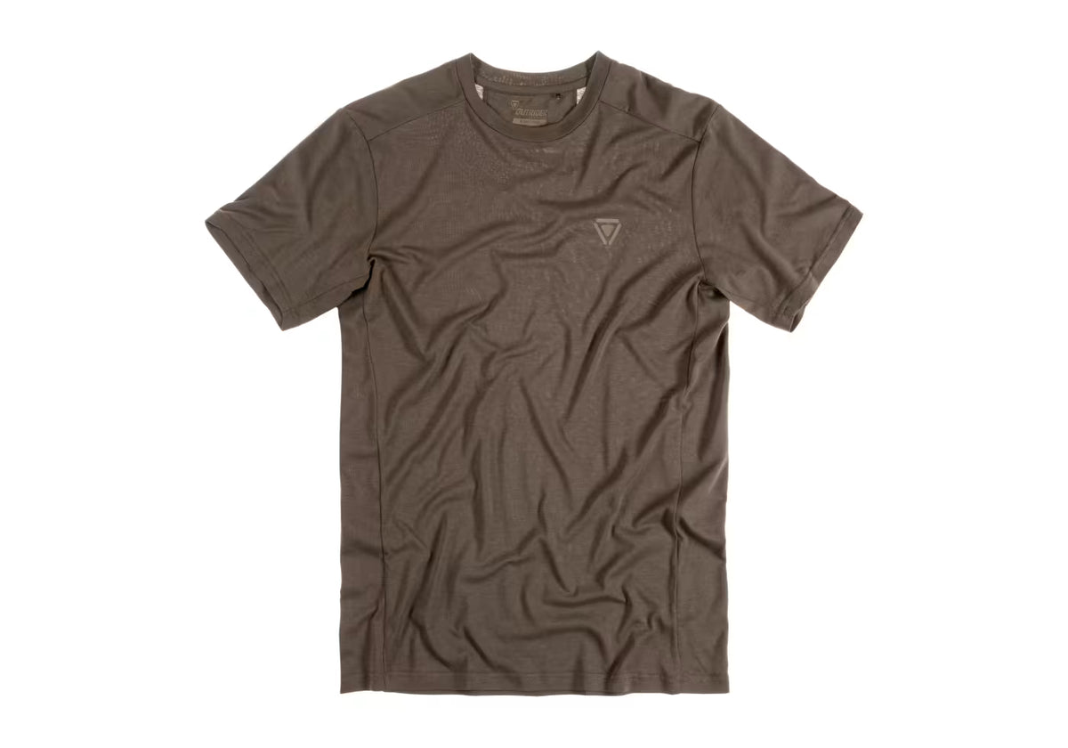 T-krekls OUTRIDER Technical Tee Stonegrey Olive — attēls 4