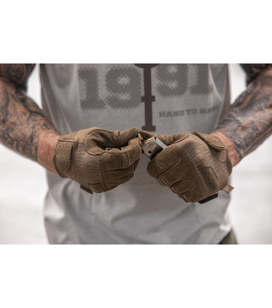 Cimdi Mechanix Wear Precision Pro High-Dexterity Grip Coyote