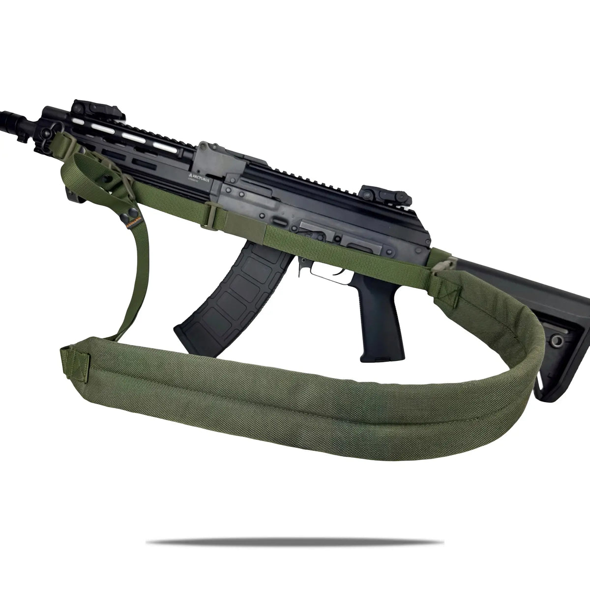 Trīs Punktu Polsterētā Ieroča Siksna RAGNAROK KRAKEN Sling Olive
