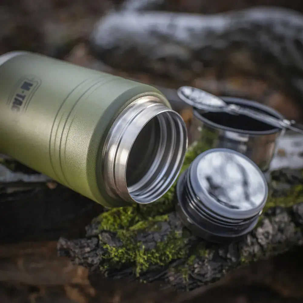 Termoss ēdienam – M-Tac 750ml ar karoti, Olive