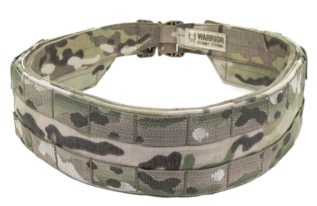 Uzkabes Josta WAS Low Profile MOLLE Belt Multicam L With Plastic Cobra Webbing Belt