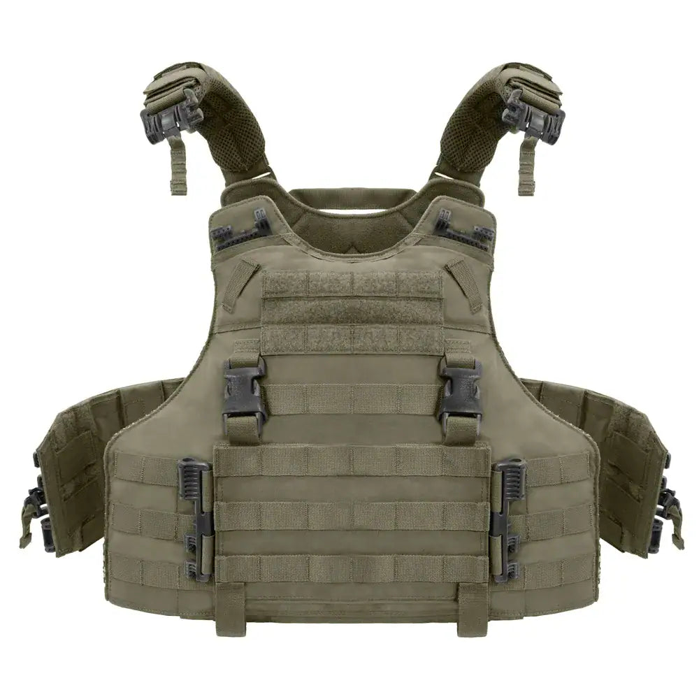 Uzkabes veste WAS Quad Release Carrier Ranger Green