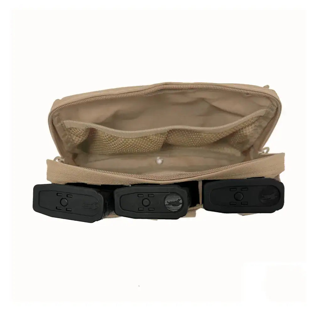 Aptversoma - Triple Snap Mag with Utility Pouch Coyote