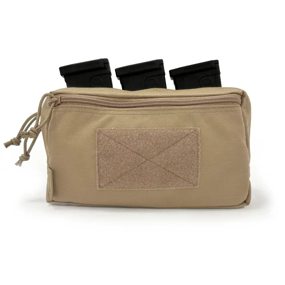 Aptversoma - Triple Snap Mag with Utility Pouch Coyote