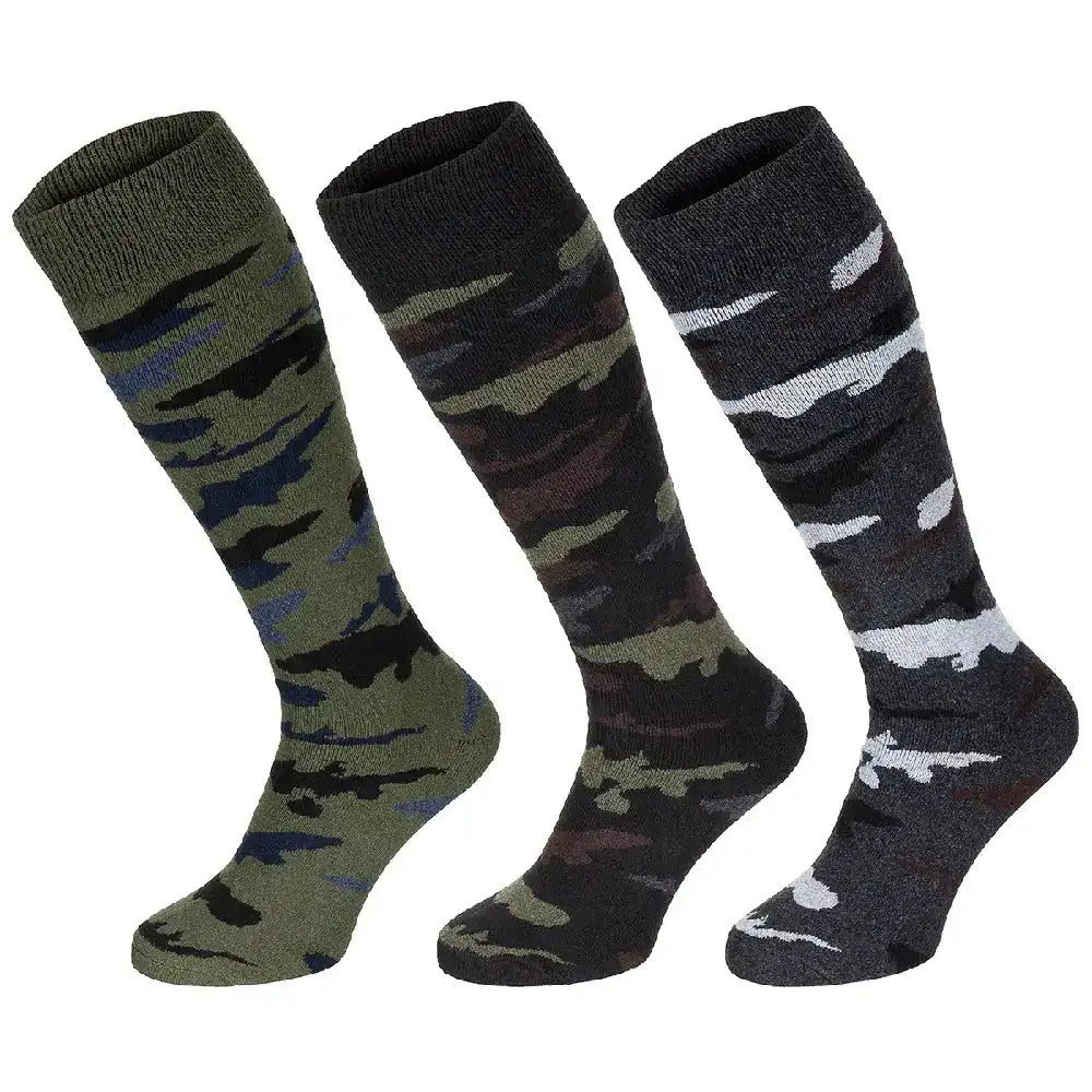 Ziemas Zeķes MFH Esercito Camo (3 pāri)
